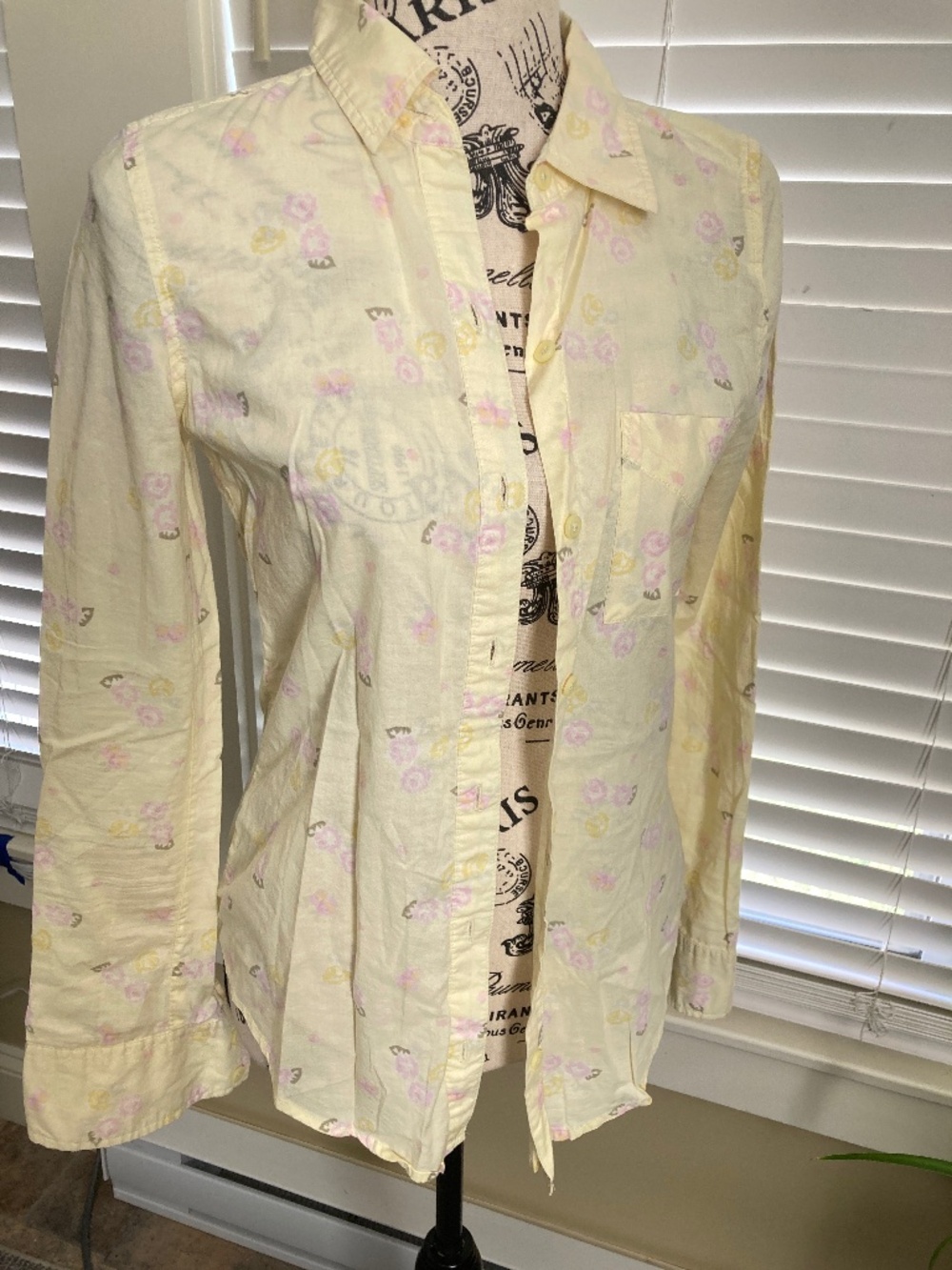 Floral Button Down Flannel